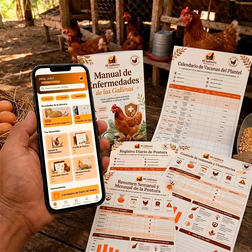 Mi Gallinero Profesional - app en el celular
